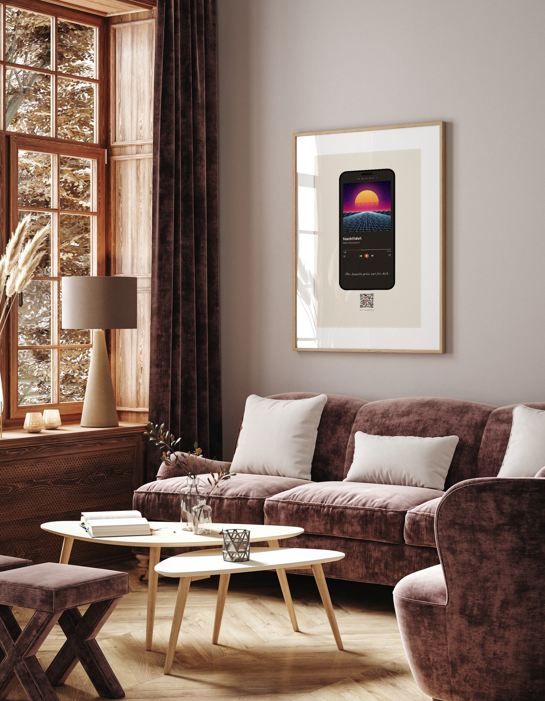Song Player Poster 4 – an der Wand