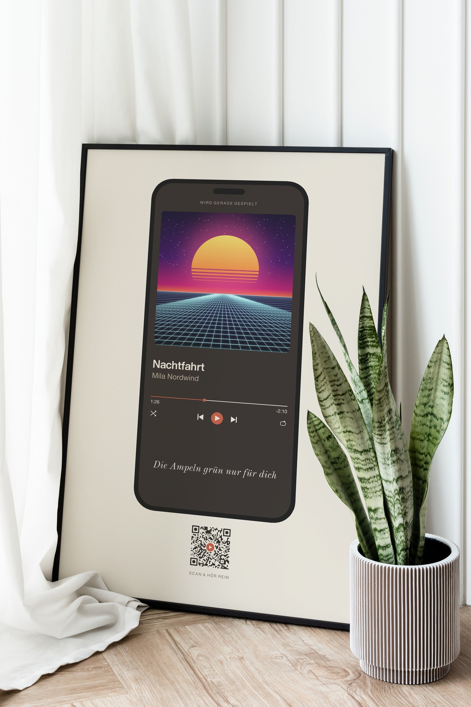 Song Player Poster 4 – Raumansicht
