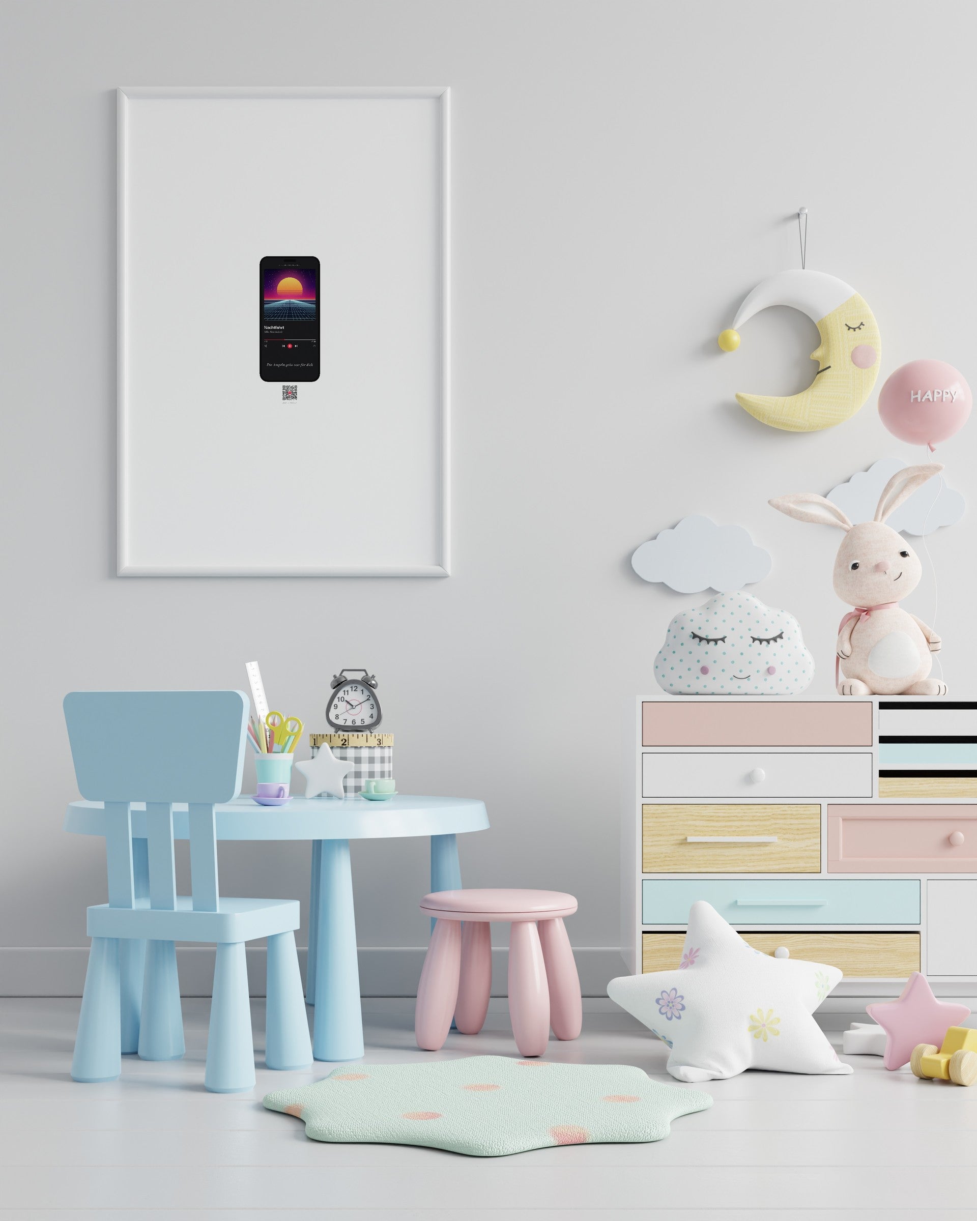 Song Player Poster 4 – im Wohnzimmer