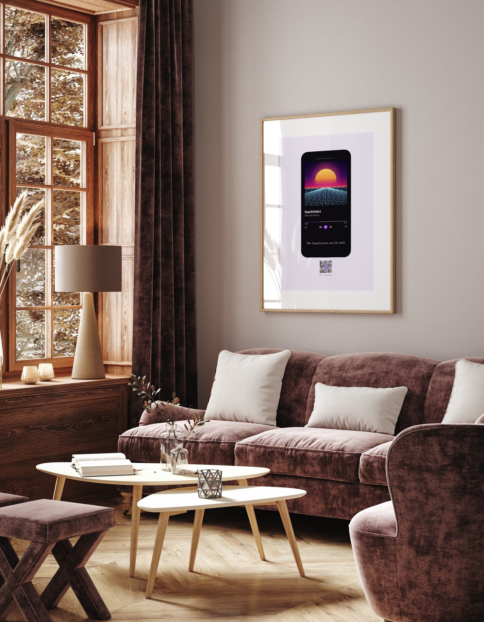 Song Player Poster 4 – an der Wand