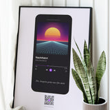Song Player Poster 4 – Raumansicht