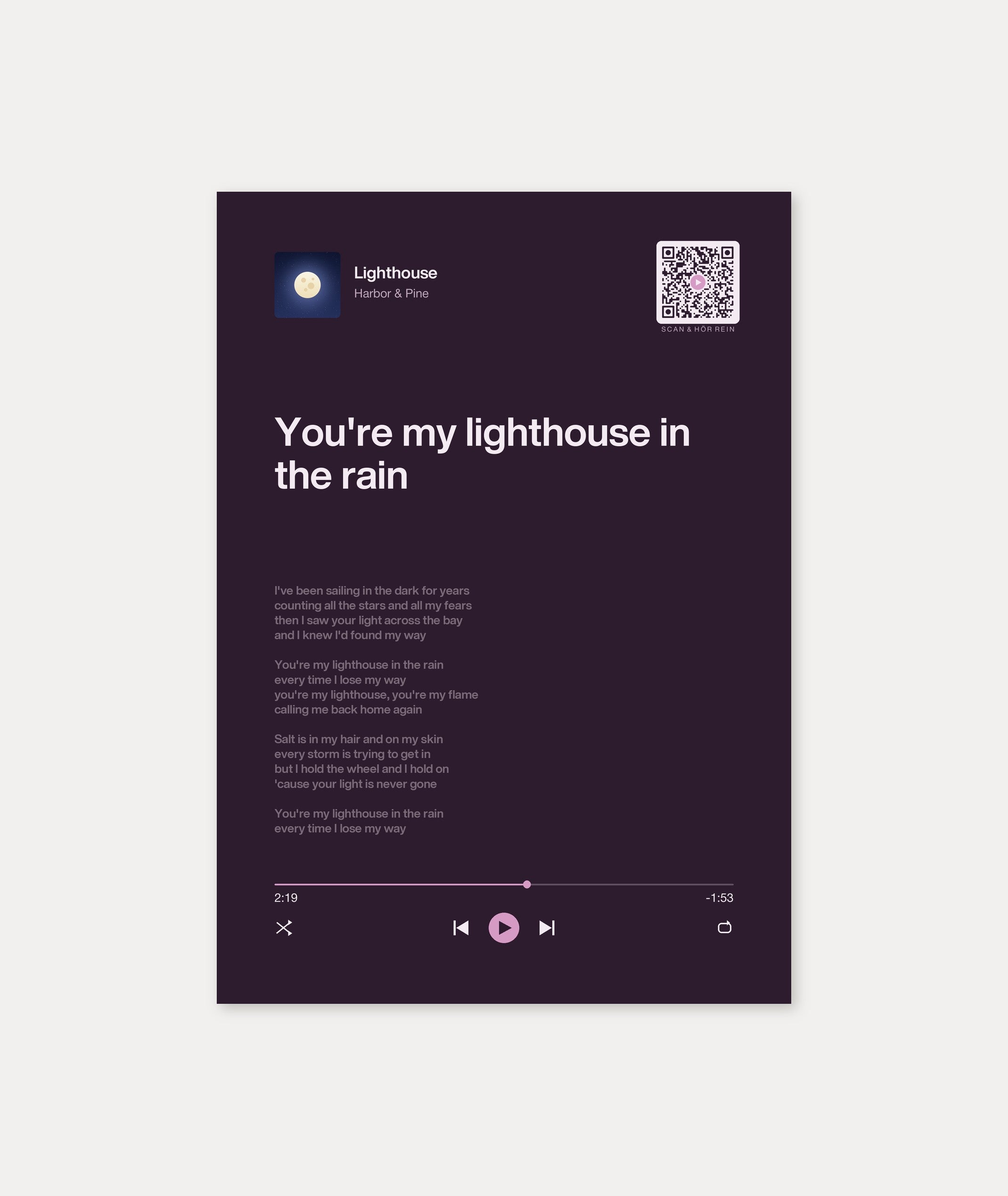 Song Player Poster 5