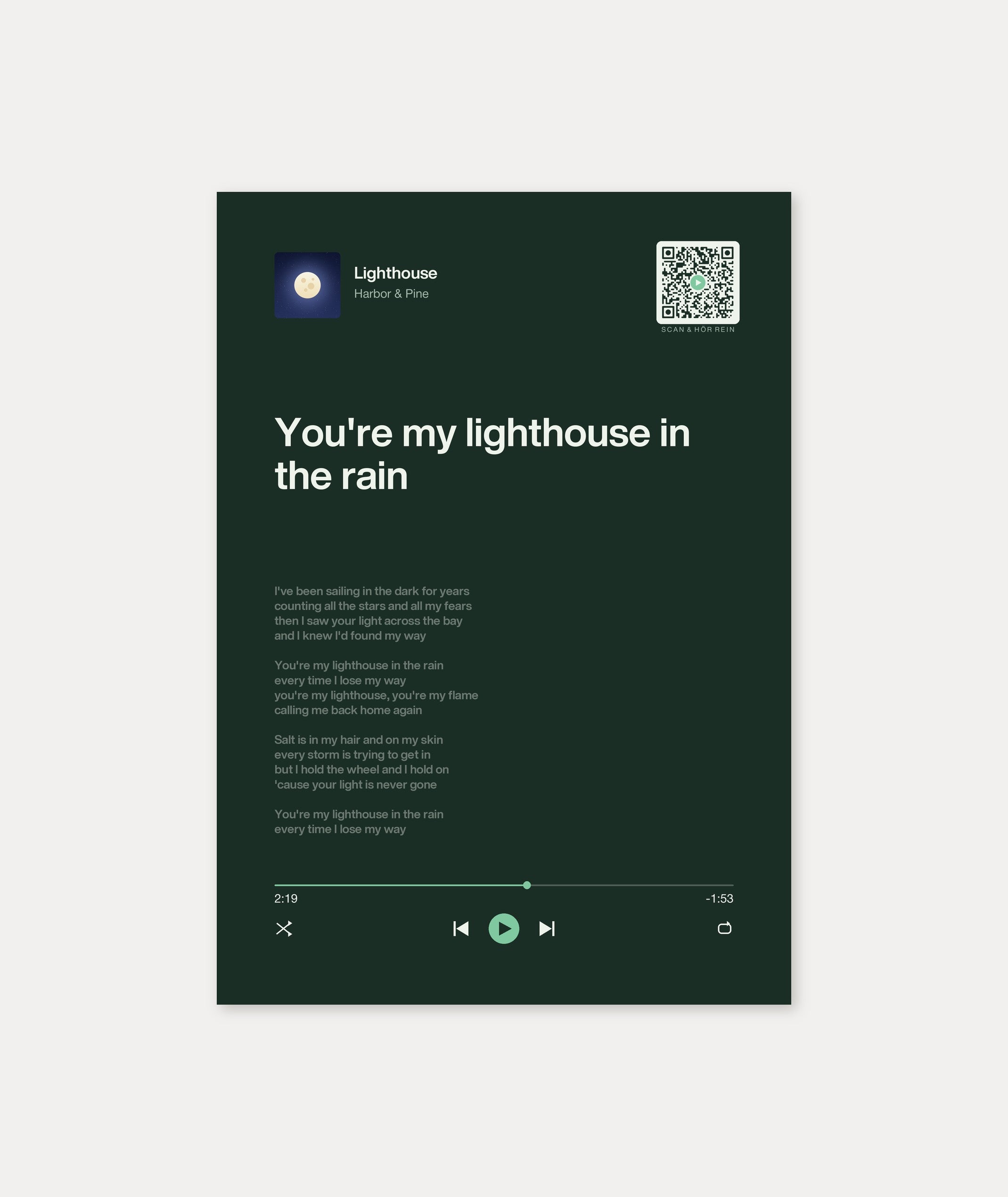 Song Player Poster 5