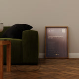 Song Player Poster 5 – im Wohnzimmer