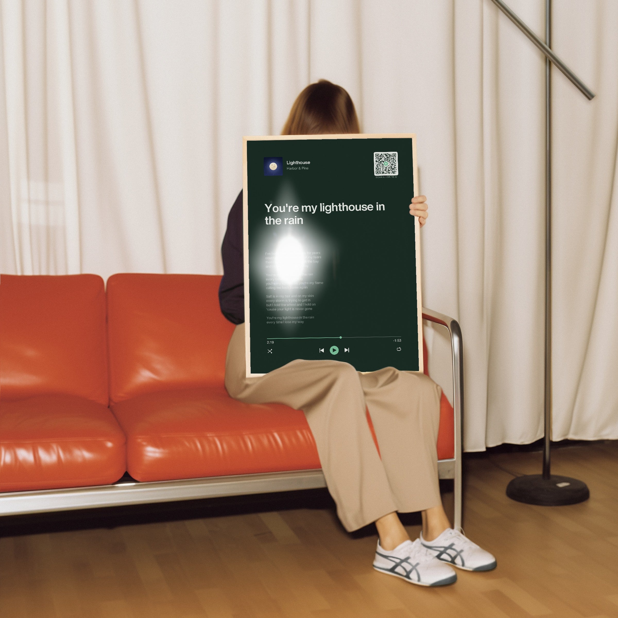 Song Player Poster 5 – im Wohnzimmer