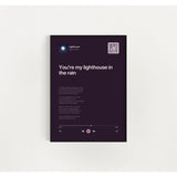 Song Player Poster 5 – im Wohnzimmer