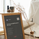 Song Player Poster 5 – an der Wand