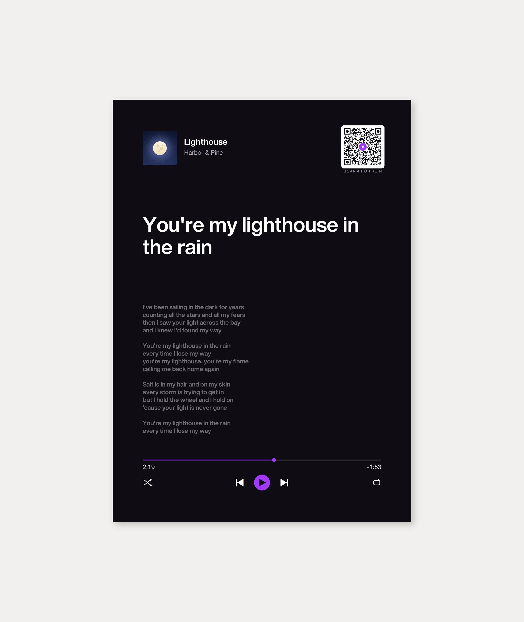 Song Player Poster 5