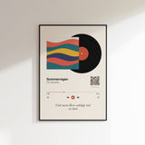 Song Player Poster 6 – im Wohnzimmer