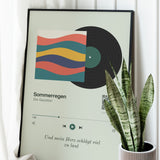 Song Player Poster 6 – im Wohnzimmer