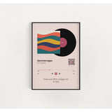 Song Player Poster 6 – an der Wand