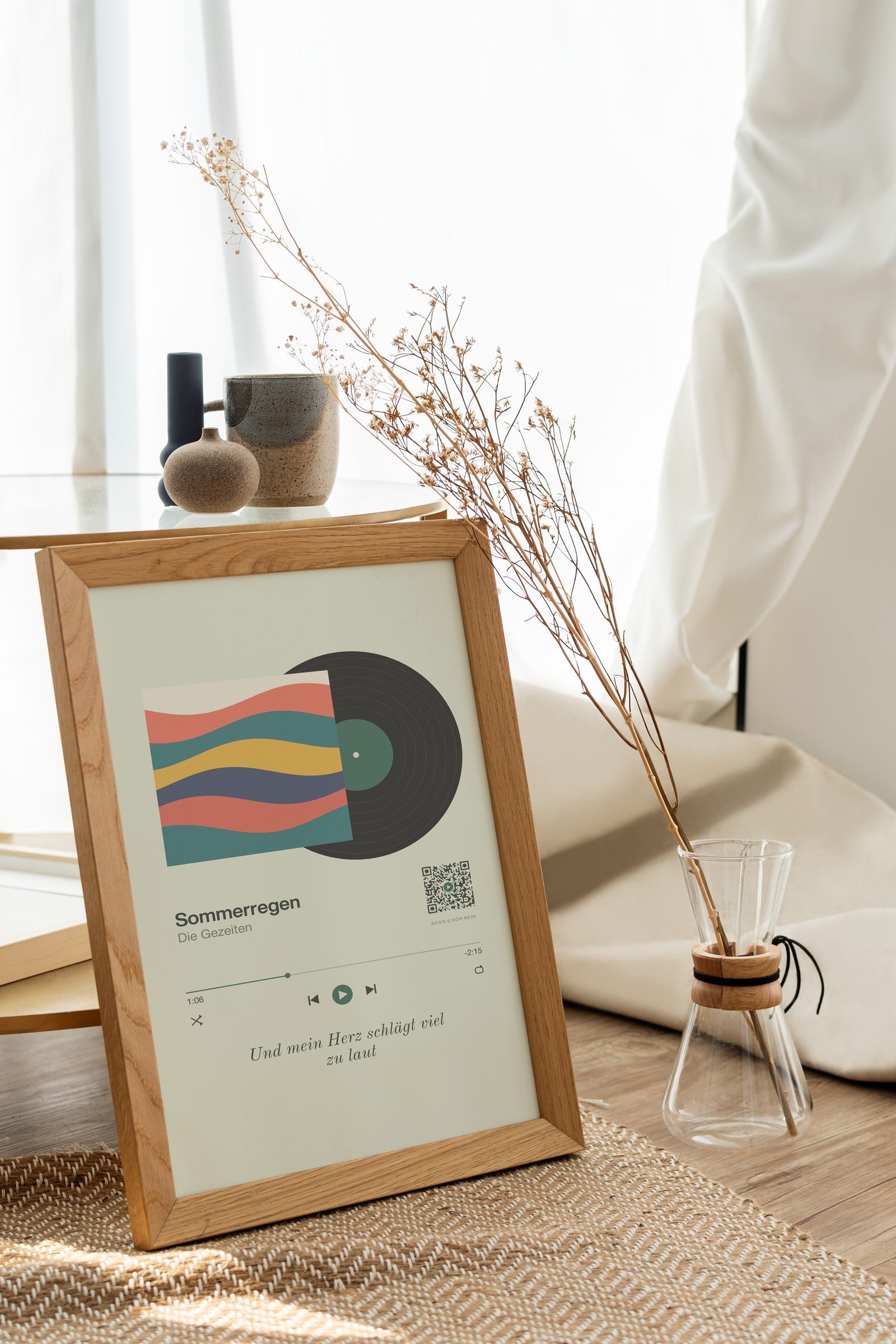 Song Player Poster 6 – an der Wand