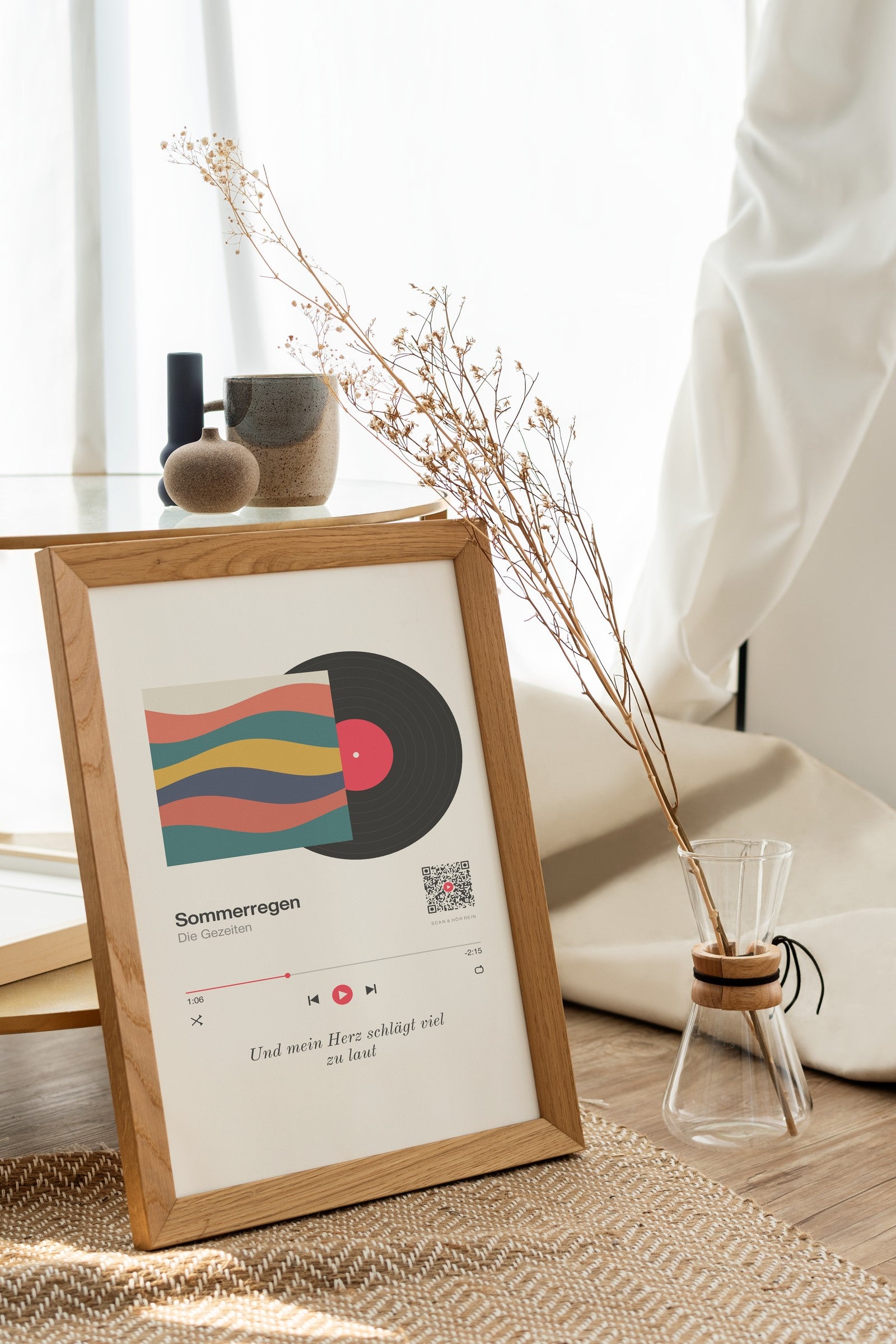 Song Player Poster 6 – an der Wand