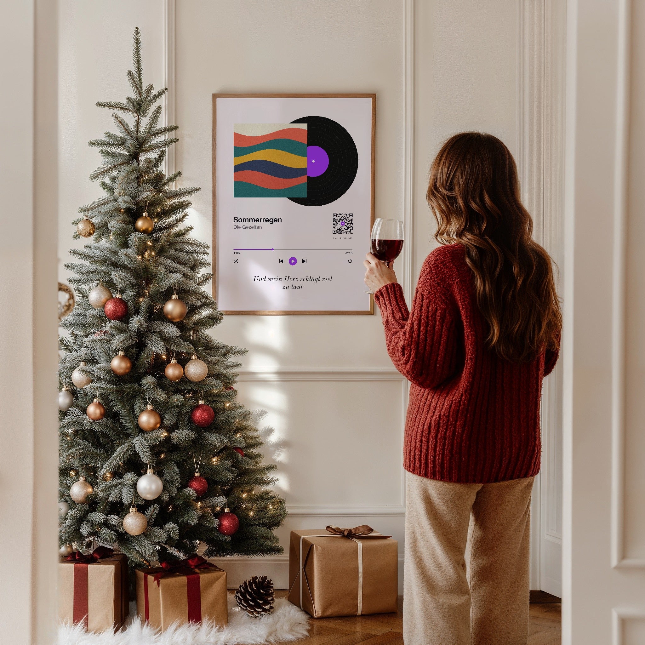 Song Player Poster 6 – im Wohnzimmer