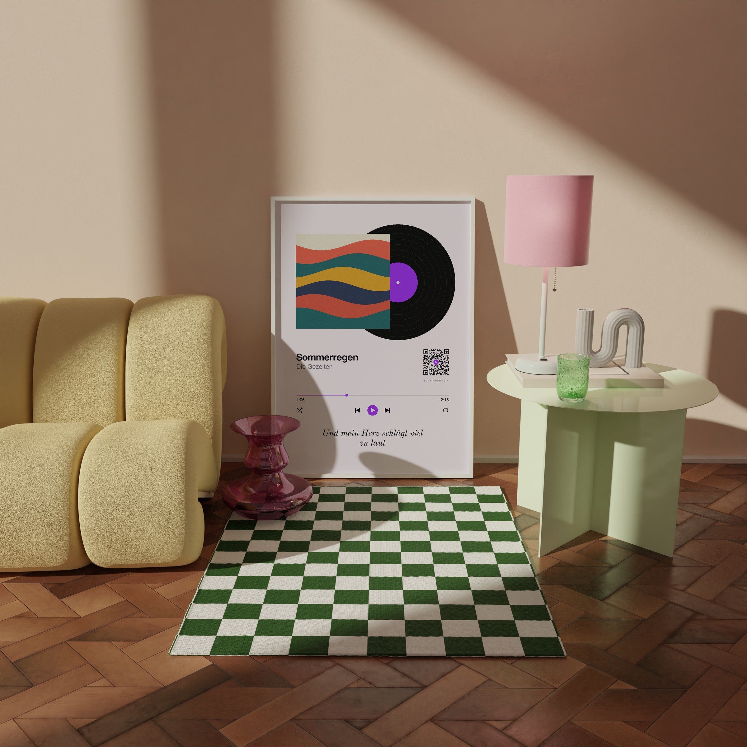 Song Player Poster 6 – Raumansicht