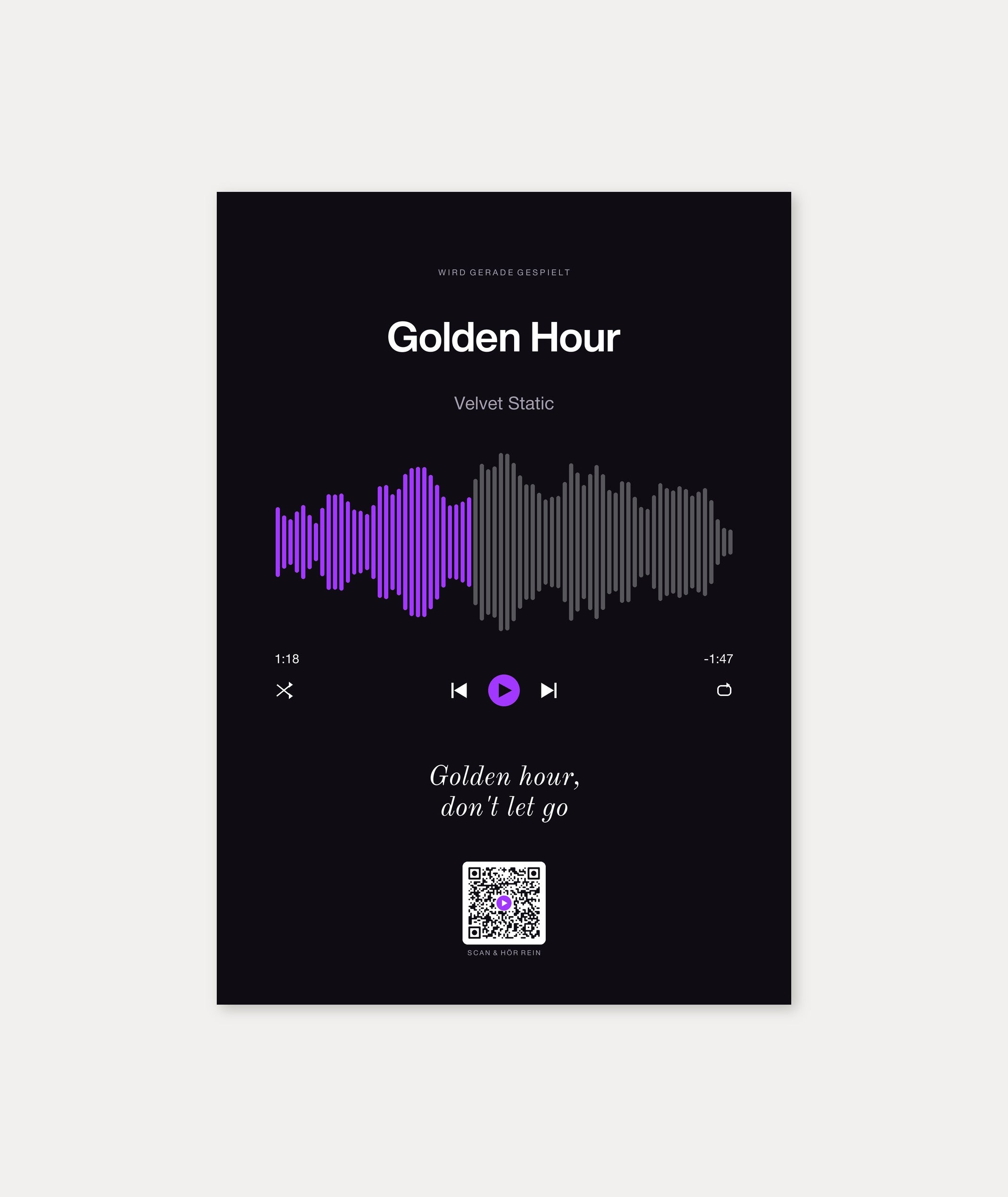 Song Player Poster 7