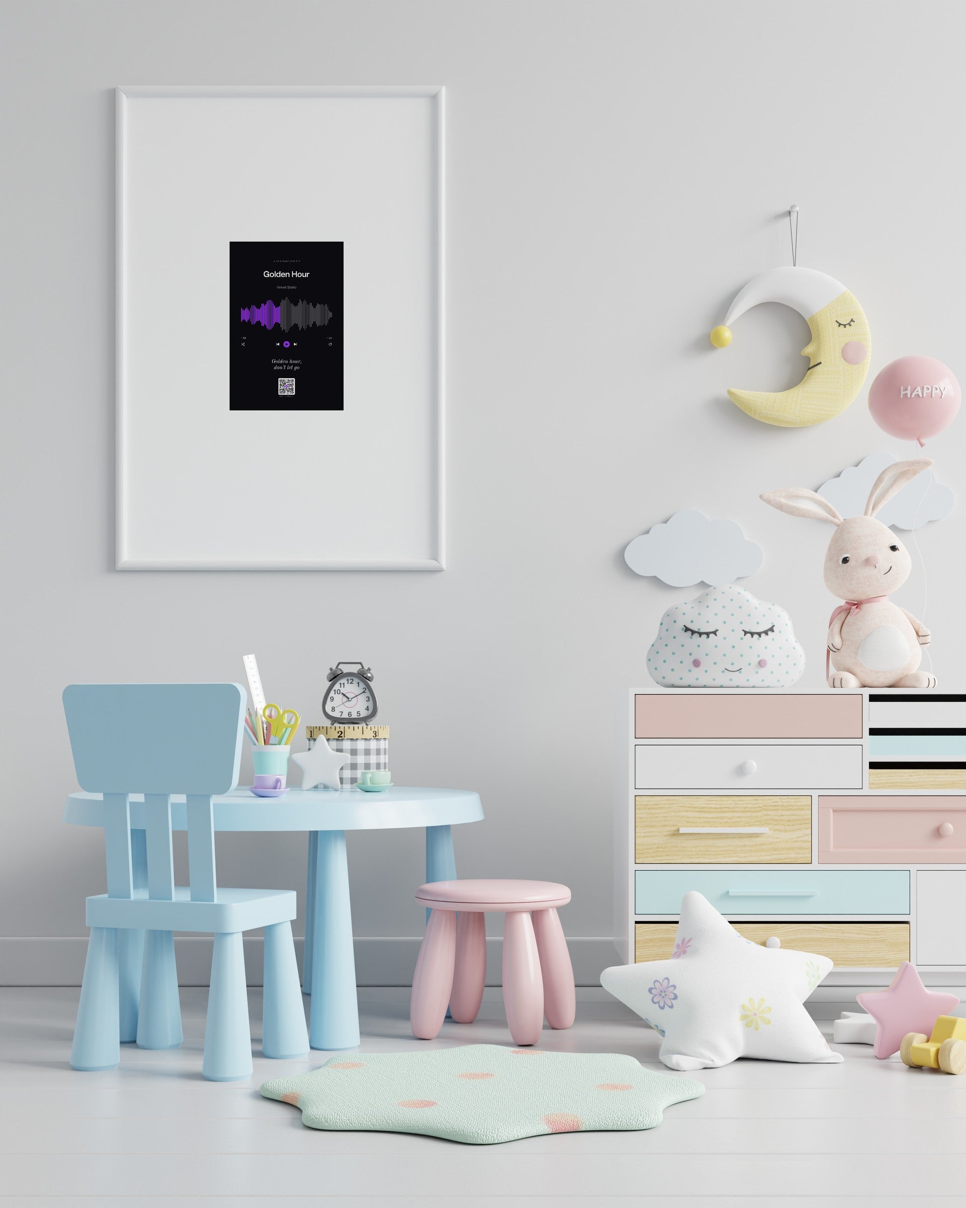 Song Player Poster 7 – im Wohnzimmer