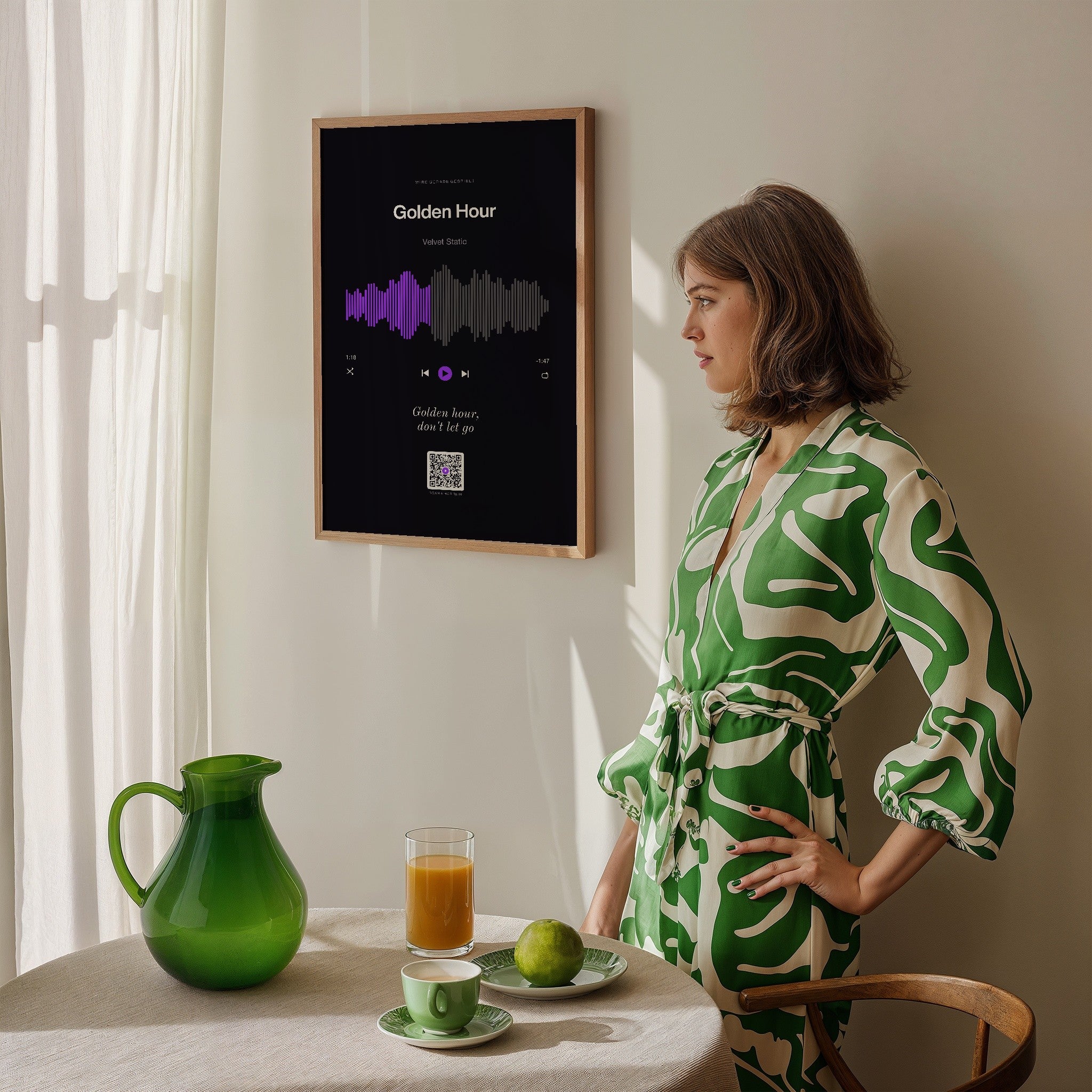 Song Player Poster 7 – an der Wand