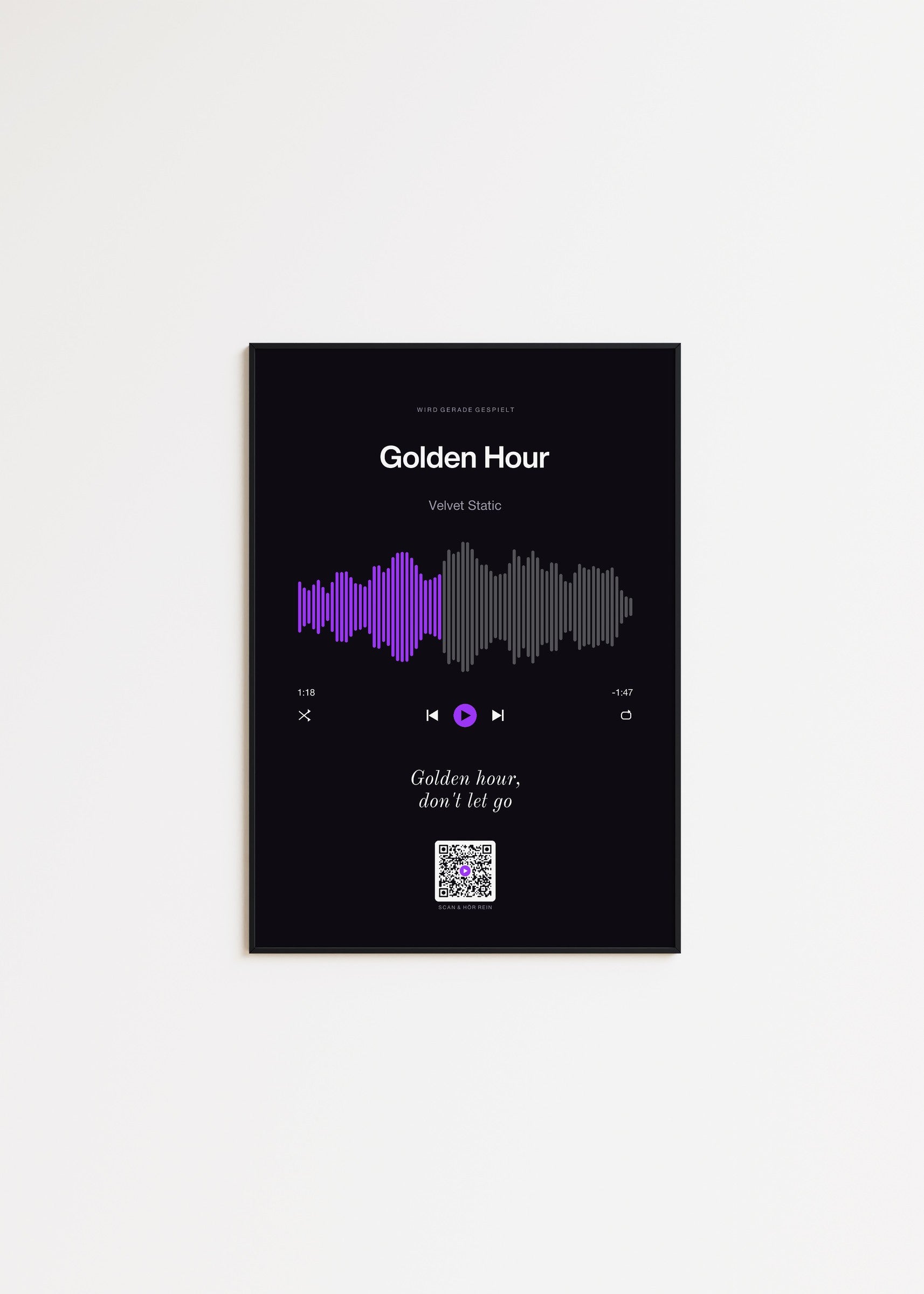 Song Player Poster 7 – Raumansicht