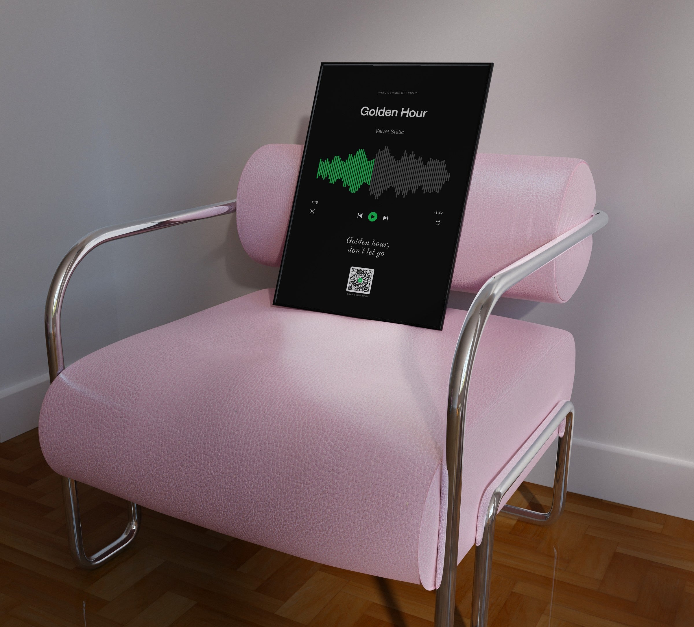 Song Player Poster 7 – im Wohnzimmer