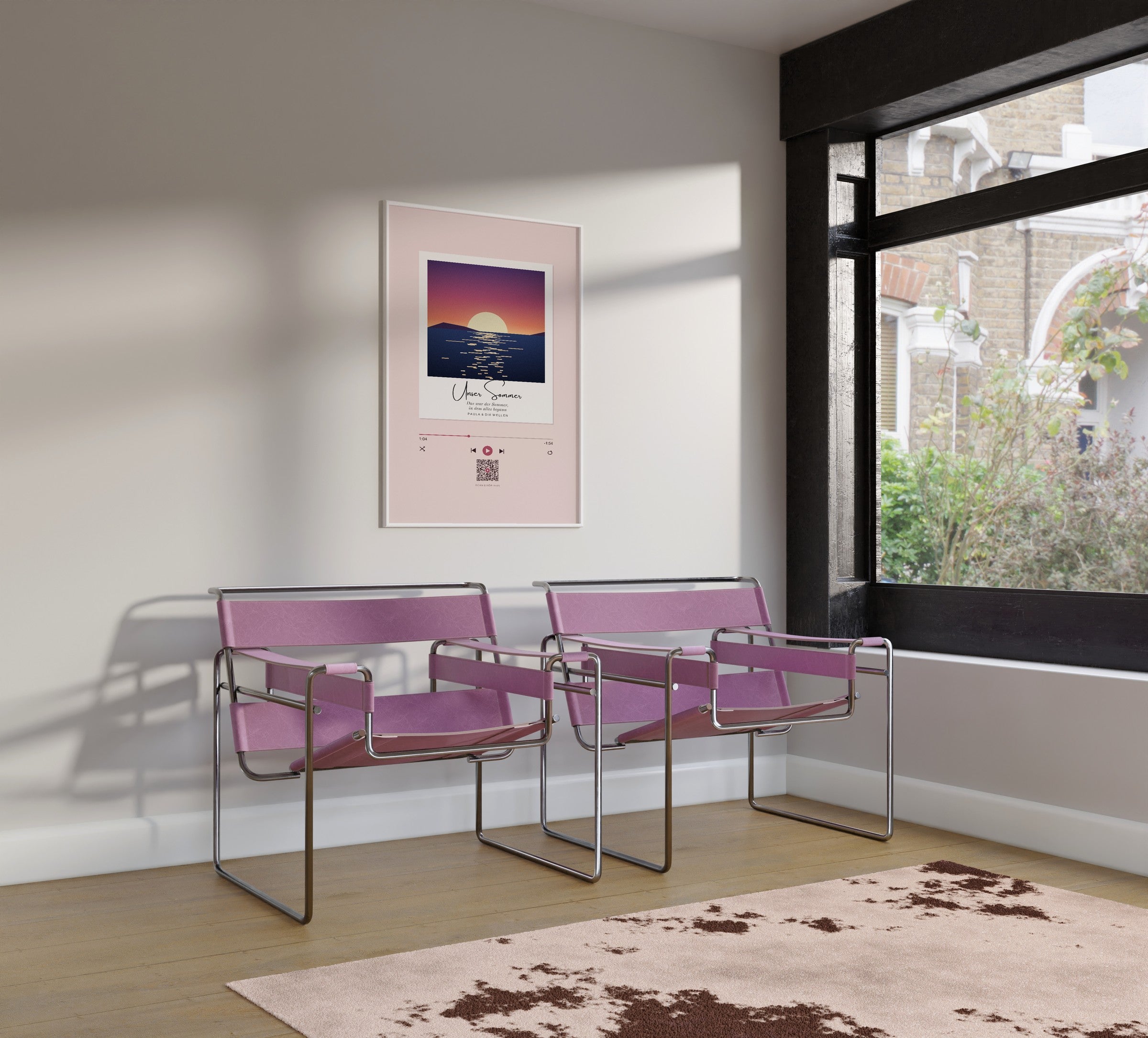 Song Player Poster 8 – im Wohnzimmer