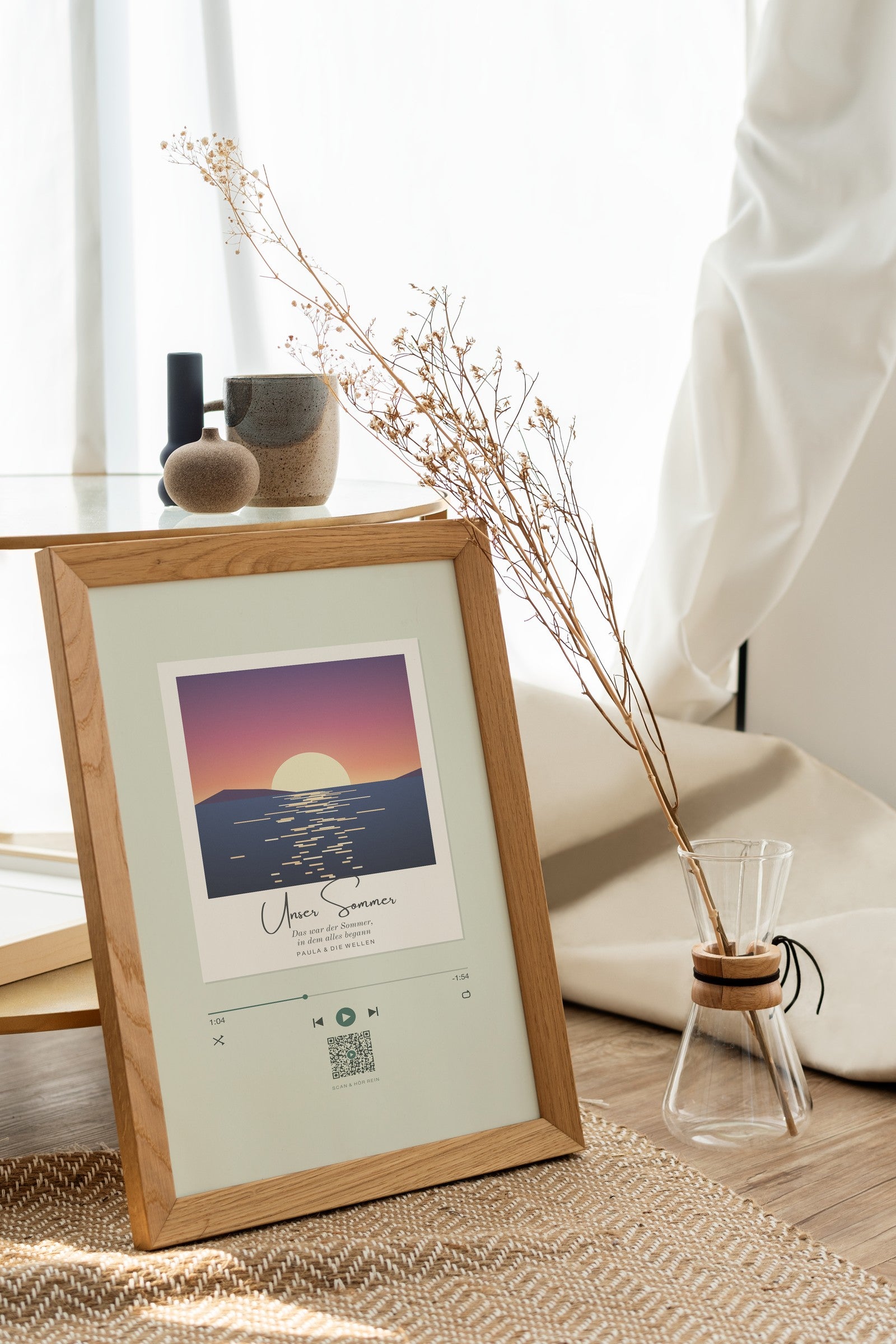 Song Player Poster 8 – im Wohnzimmer