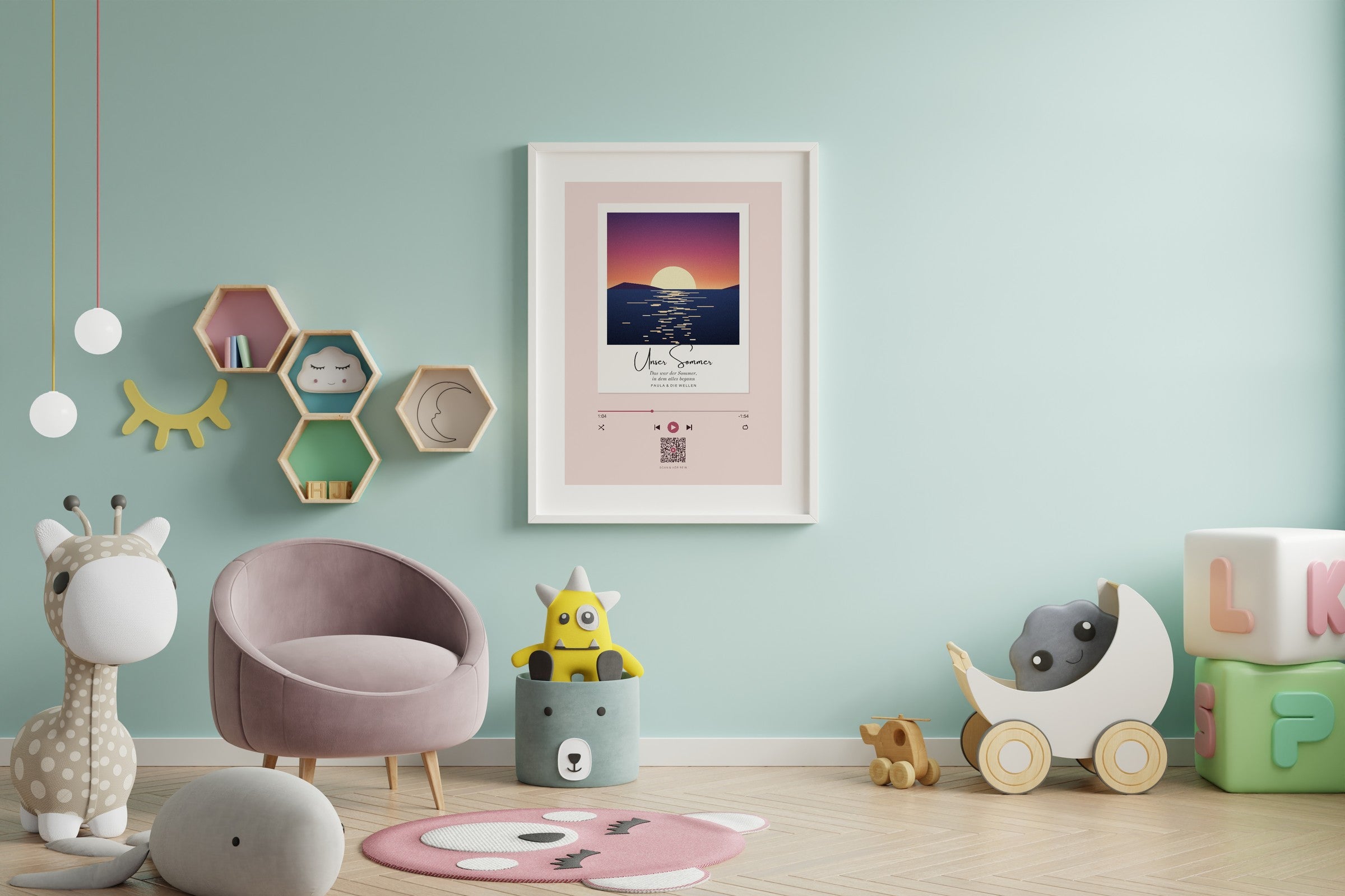Song Player Poster 8 – Raumansicht