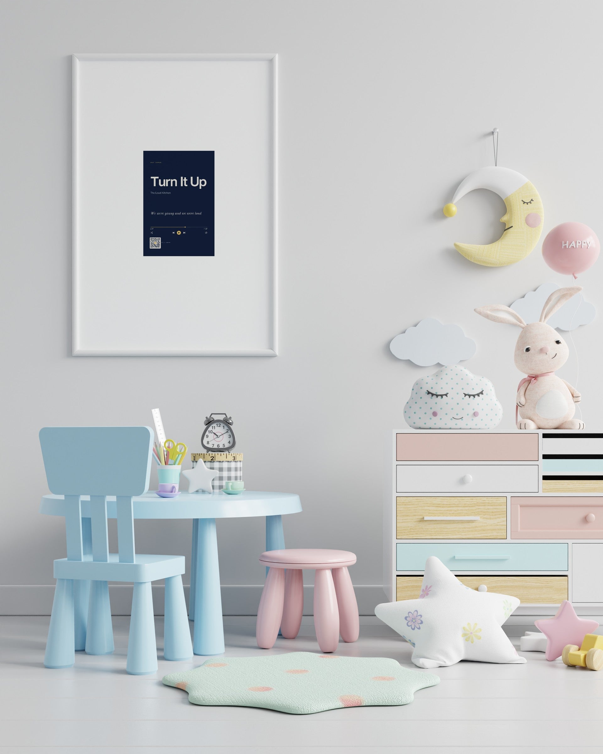 Song Player Poster 9 – im Wohnzimmer