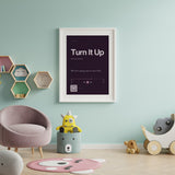 Song Player Poster 9 – im Wohnzimmer