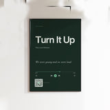 Song Player Poster 9 – im Wohnzimmer