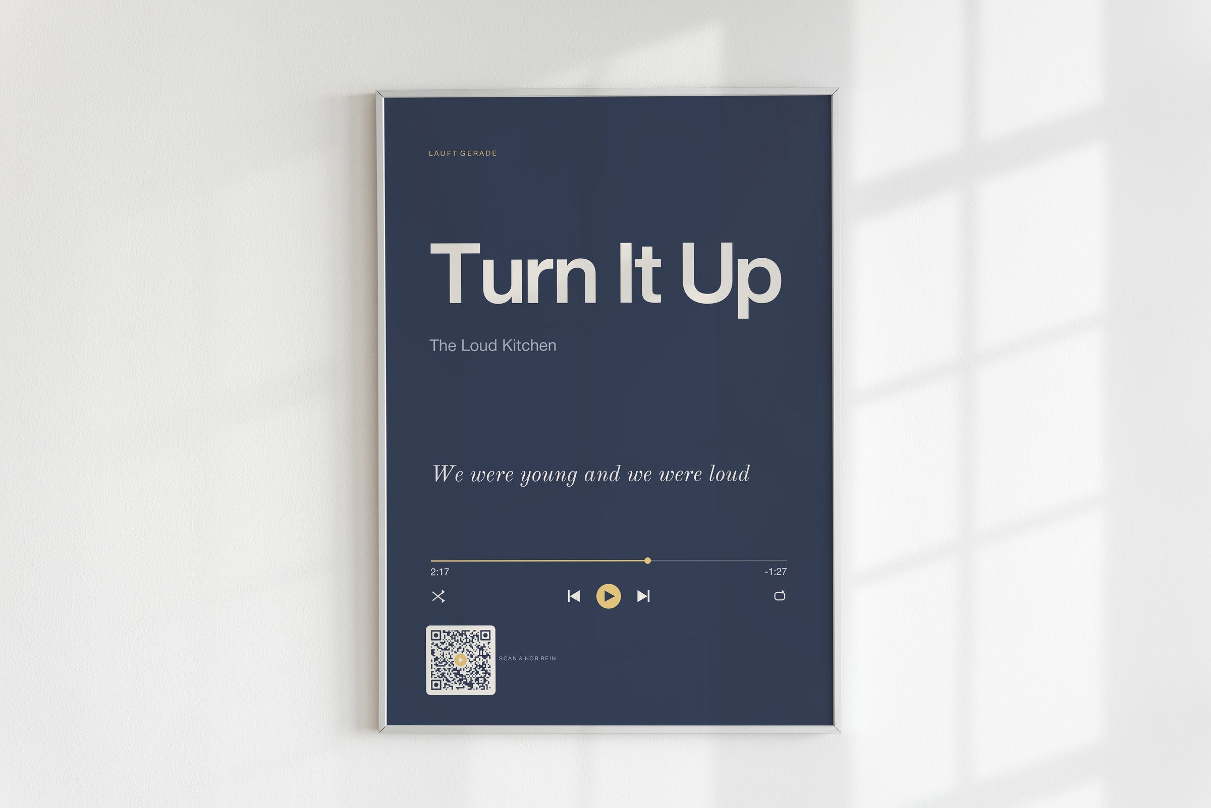 Song Player Poster 9 – Raumansicht