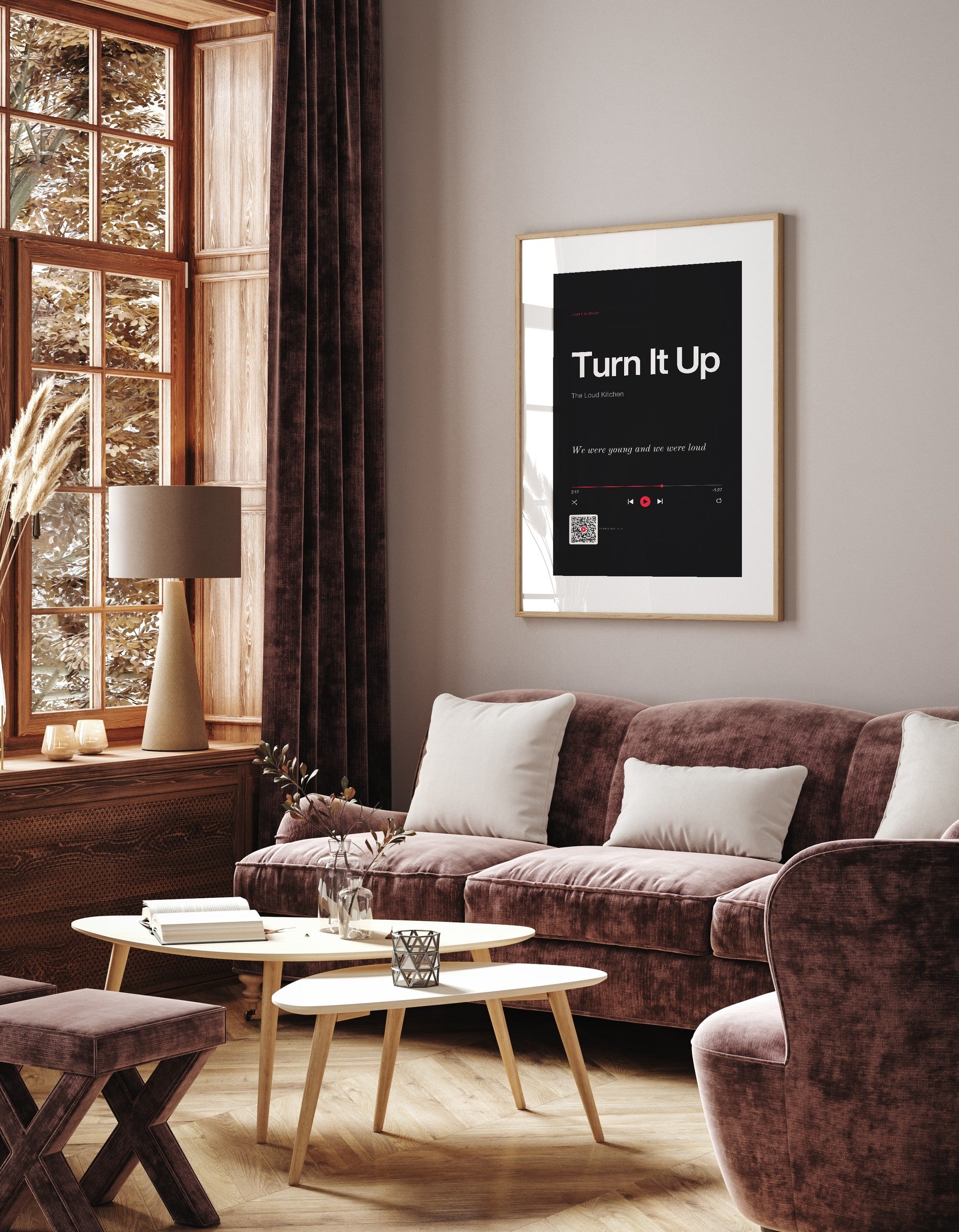 Song Player Poster 9 – an der Wand