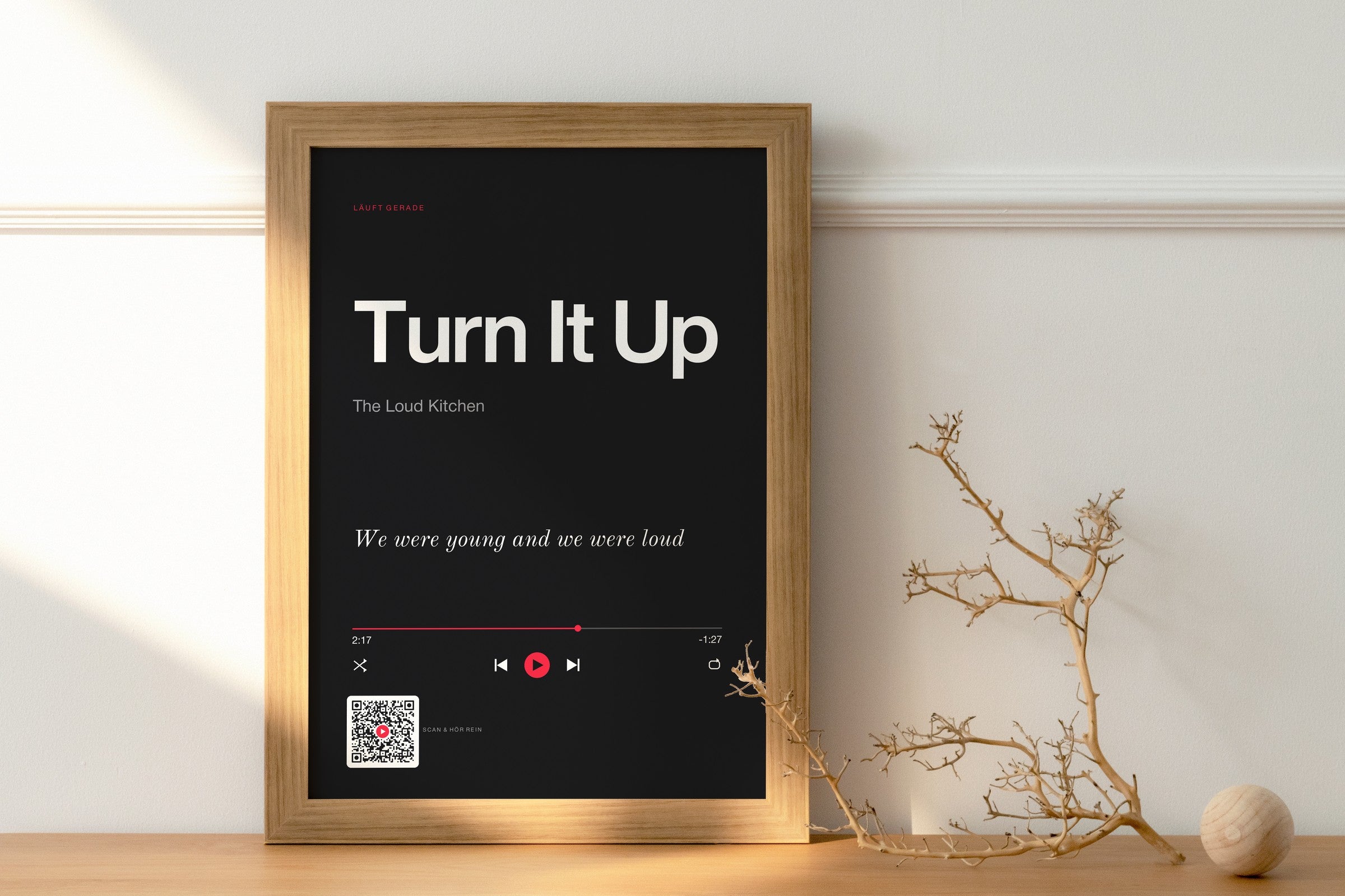 Song Player Poster 9 – Raumansicht