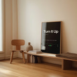 Song Player Poster 9 – im Wohnzimmer