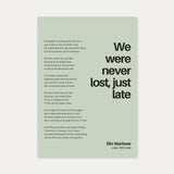 Songtext mit Zitat Poster 1