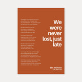 Songtext mit Zitat Poster 1
