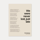 Songtext mit Zitat Poster 1