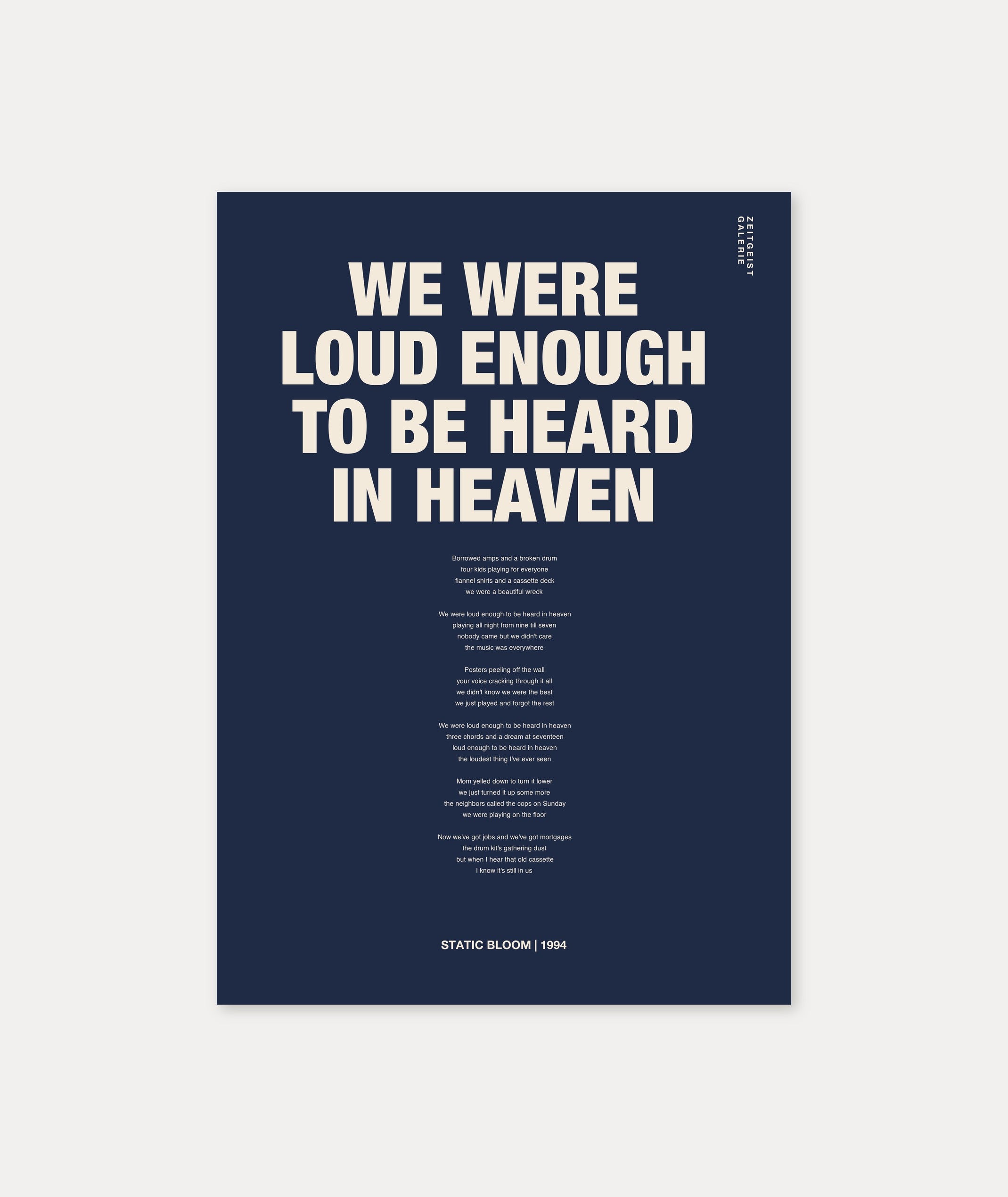 Songtext mit Zitat Poster 10