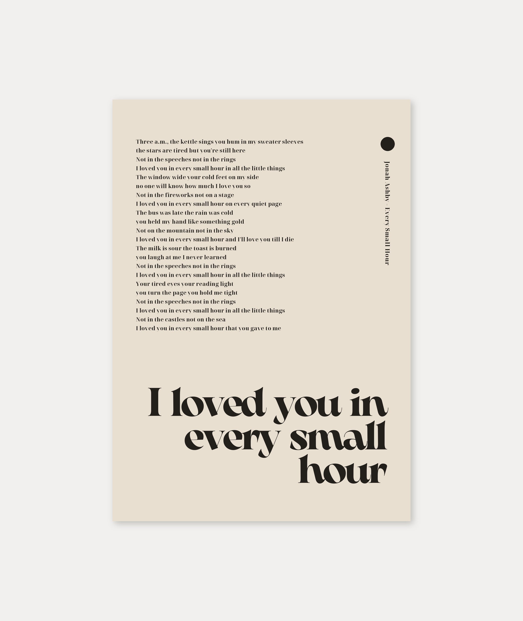 Songtext mit Zitat Poster 6
