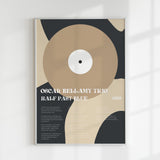 Personalisiertes Songtext-Poster, Design 3 – Raumansicht