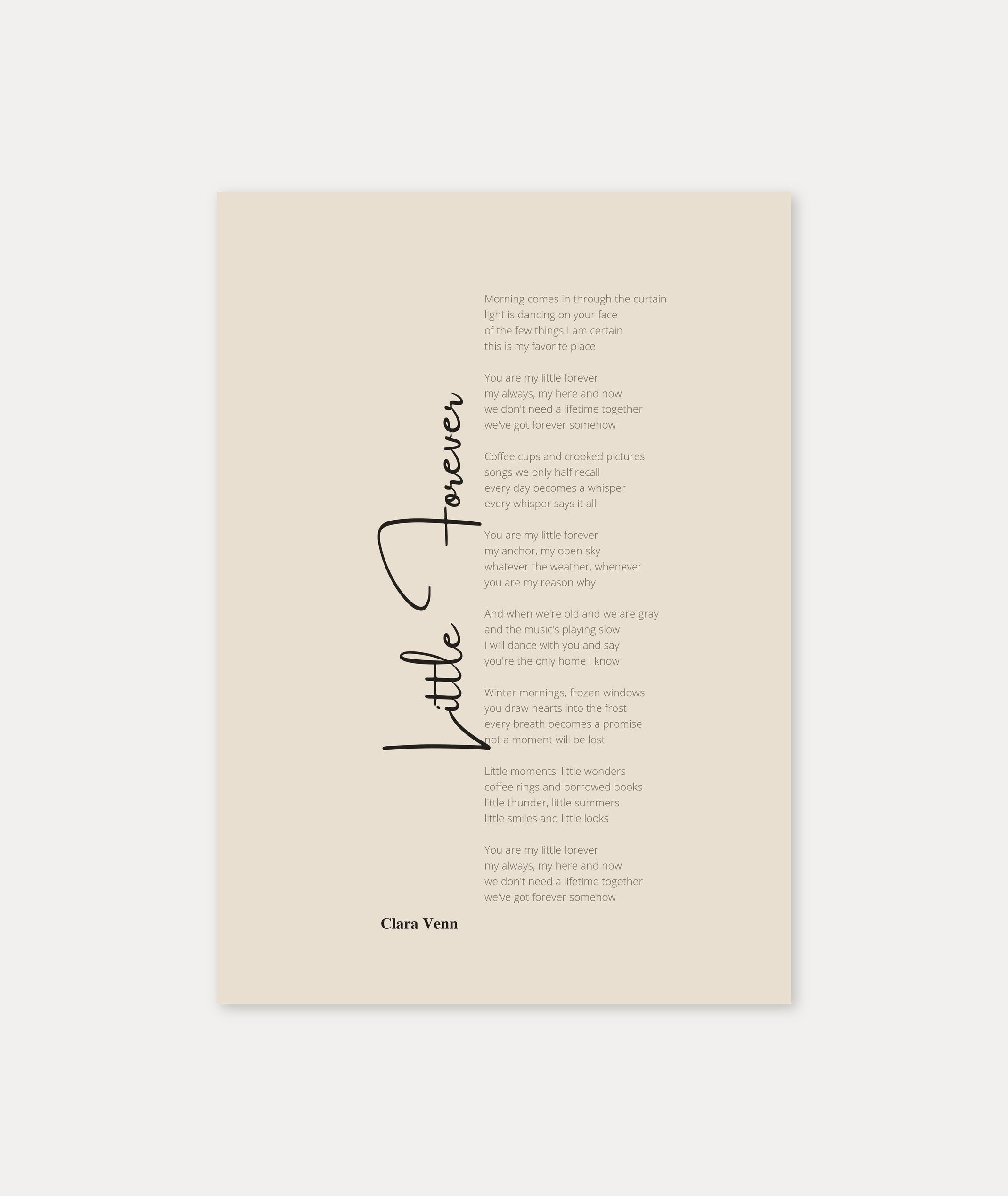 Songtext Poster 5