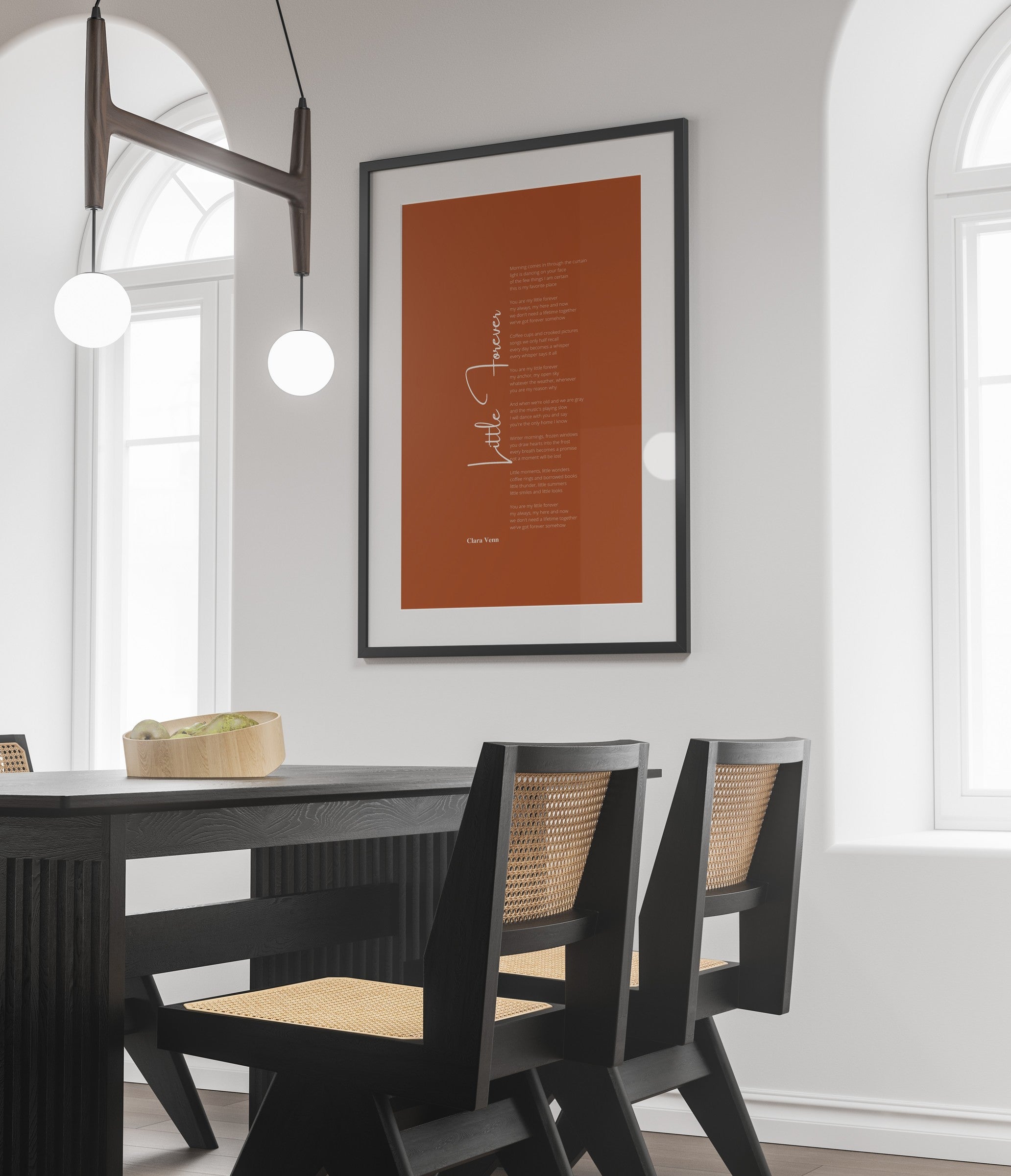 Songtext Poster 5 – an der Wand