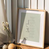 Songtext Poster 5 – Raumansicht