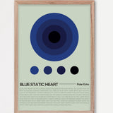 Songtext Poster 7 – Echtholzrahmen Natur