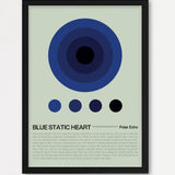 Songtext Poster 7 – Echtholzrahmen Schwarz
