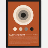 Songtext Poster 7 – Echtholzrahmen Schwarz