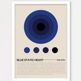 Songtext Poster 7 – Echtholzrahmen Weiß