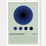 Songtext Poster 7 – Echtholzrahmen Weiß