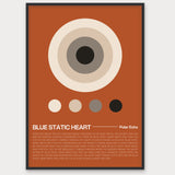 Songtext Poster 7 – Aluminiumrahmen Schwarz