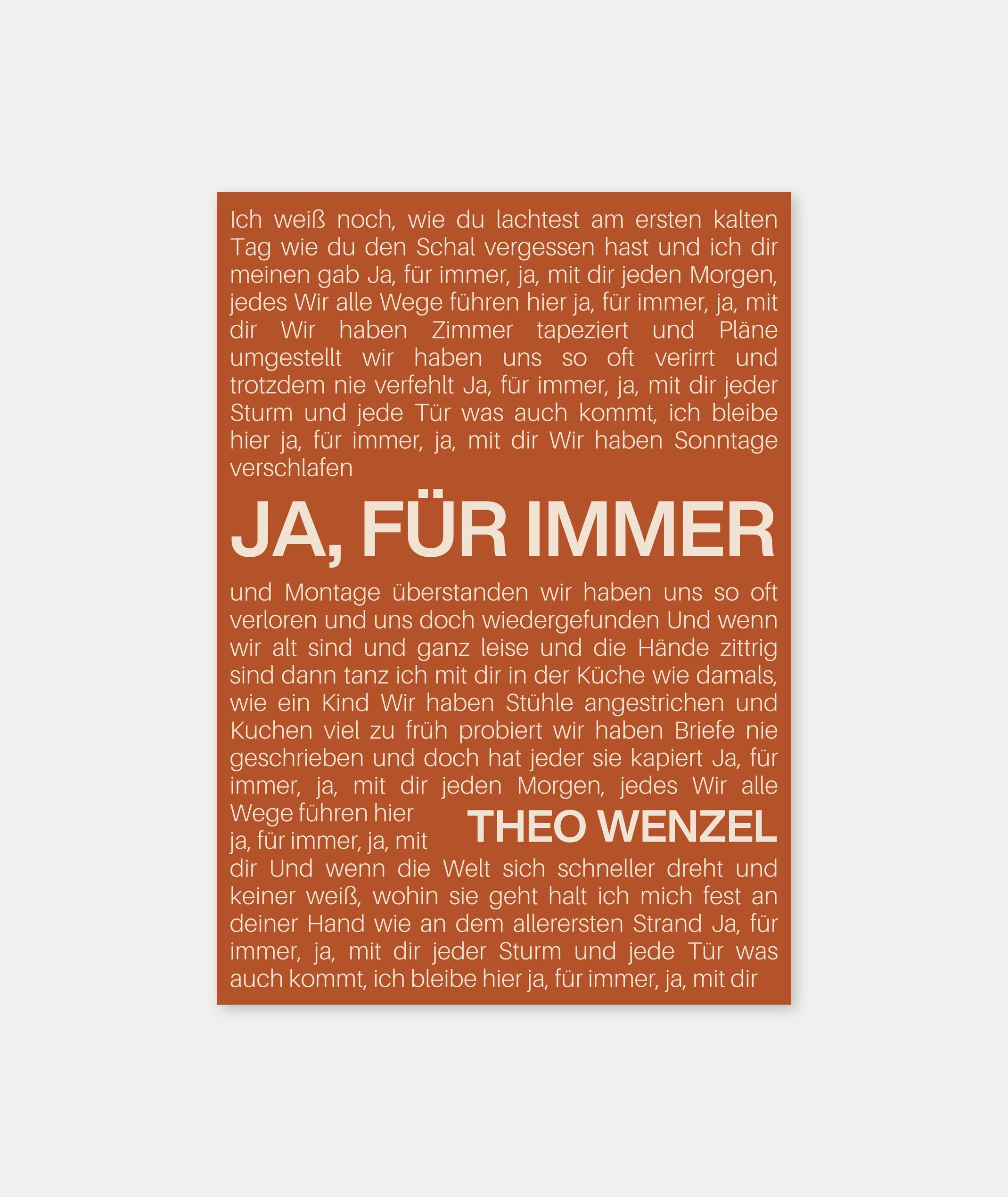 Songtext Poster 9